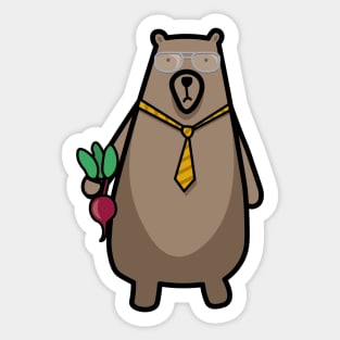 Dwight Schrute Bear Sticker Sticker